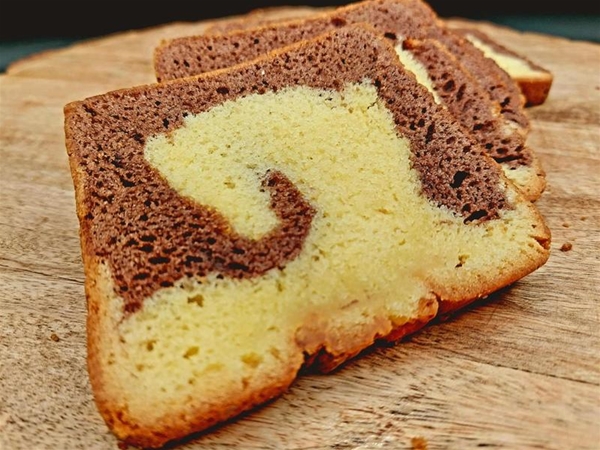 Plakjes Marmercake per 5