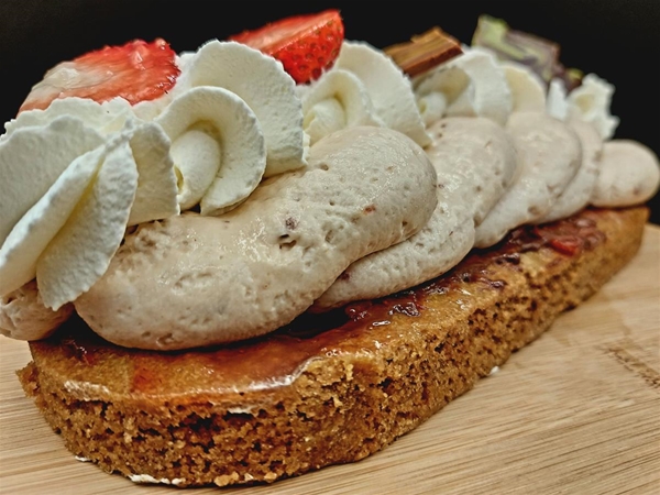 Slof Aardbei Bavaroise