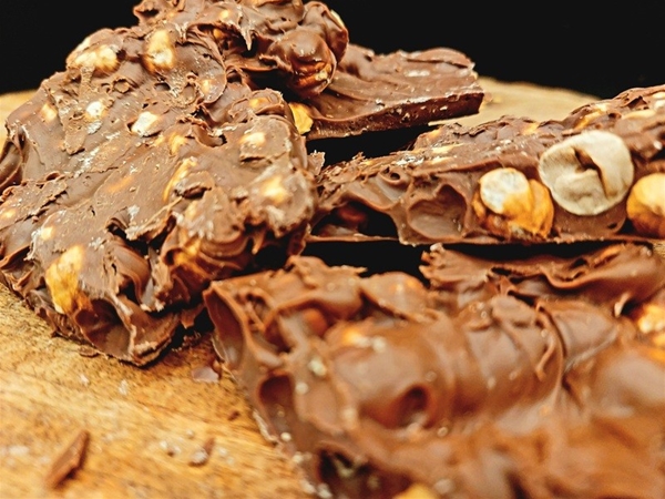 Hazelnoot Chocolade Brokken